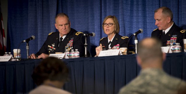 Panel at the Association of the United States Army annual meeting